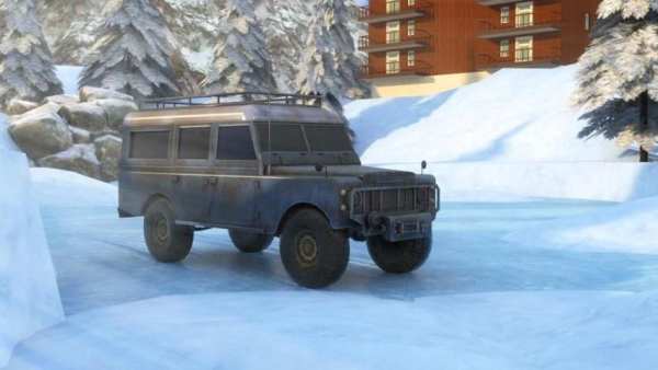 Snowmobile Racing Simulator Parking Games 2017 screenshot 7