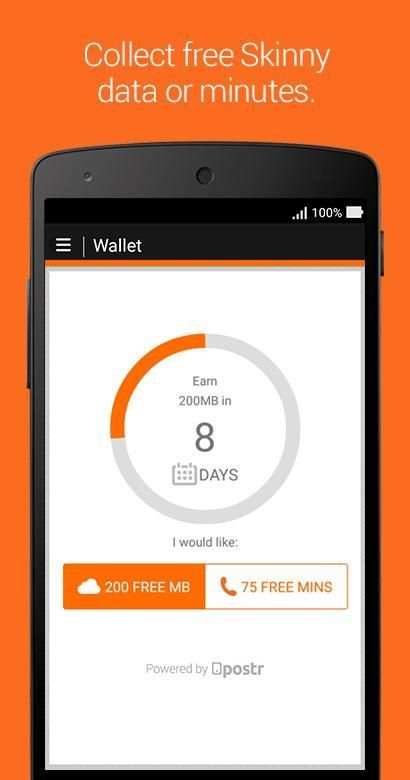 Skinny Collect -FREE data/mins screenshot 4