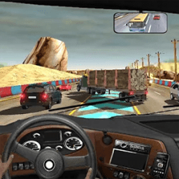 في سيارة الطريق السريع القيادة أيقونة