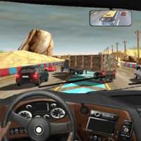 في سيارة الطريق السريع القيادة