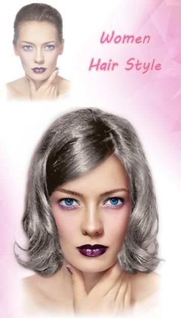 Hair Changer Woman - Change Hairstyle 2018 screenshot 2