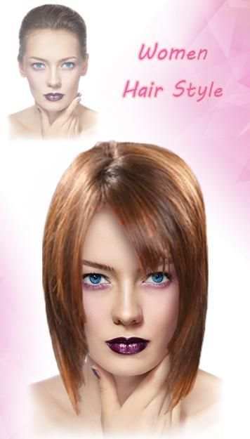 Hair Changer Woman - Change Hairstyle 2018 screenshot 6