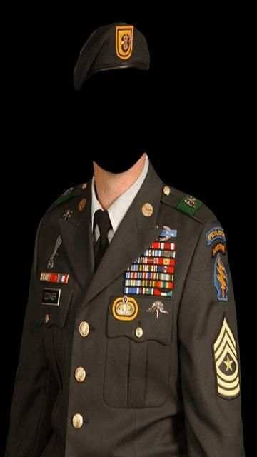Military Uniform Photo Editor скриншот 1