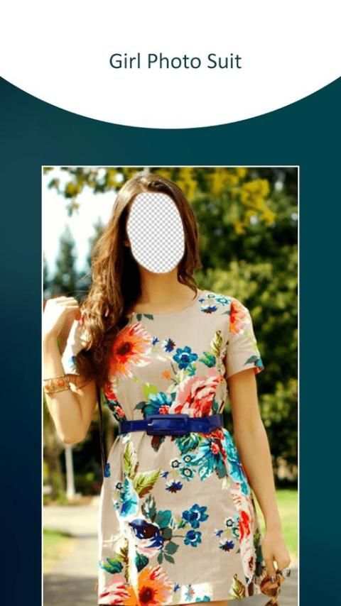 Girl Photo Suit screenshot 1