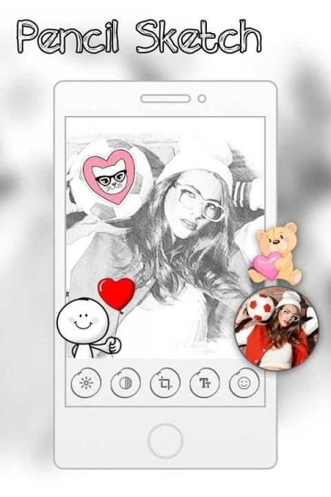Photo To Pencil Sketch PhotoLab Effect screenshot 2