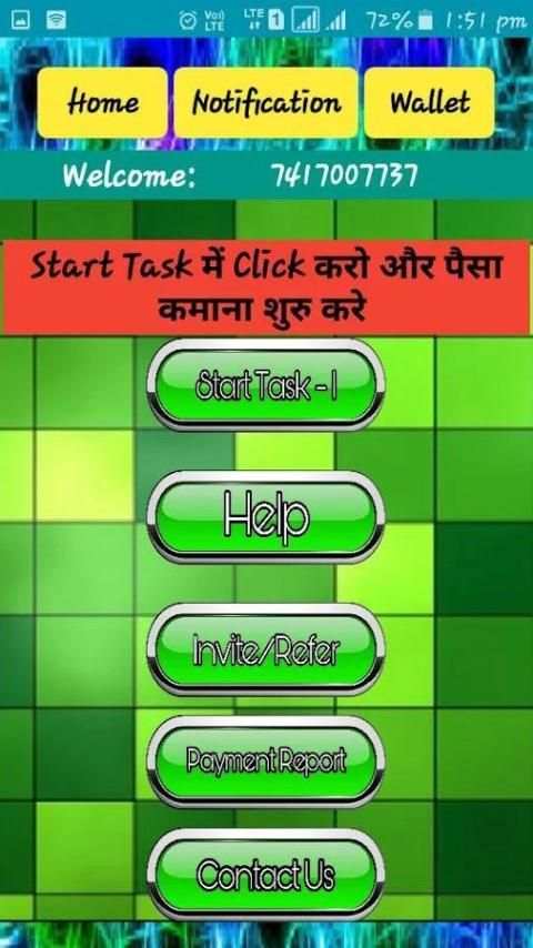 EARN MONEY PAYTM CASH screenshot 1