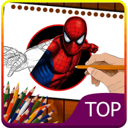 ikon How To draw Spiderman SuperHero