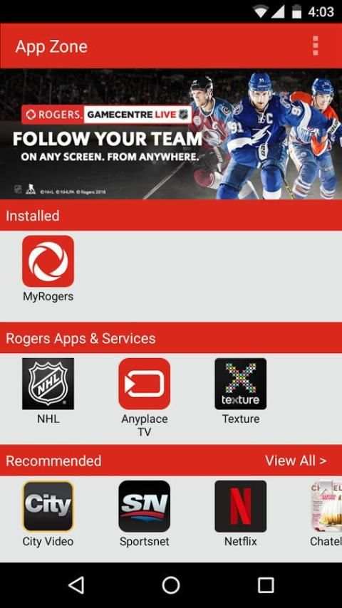 Rogers App Zone screenshot 2
