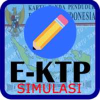 E-KTP Simulasi = Bikin KTP Elektronik Sendiri on 9Apps