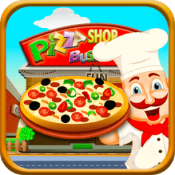 Pizza Shop Business: Food baking &amp; Store Cashier icon