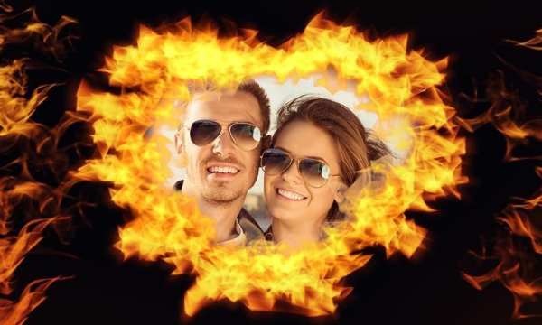Fire Photo Frames HD screenshot 4
