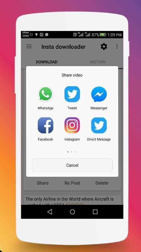 InstaDownloader – photos and videos screenshot 2