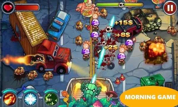 Zombie Survival Shooting Terminator Plant Frontier screenshot 1