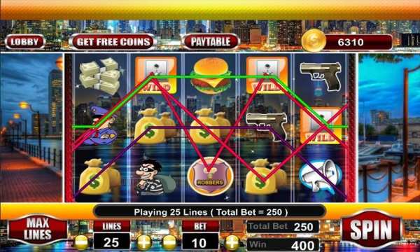 Cash Bandits Slots Games screenshot 1