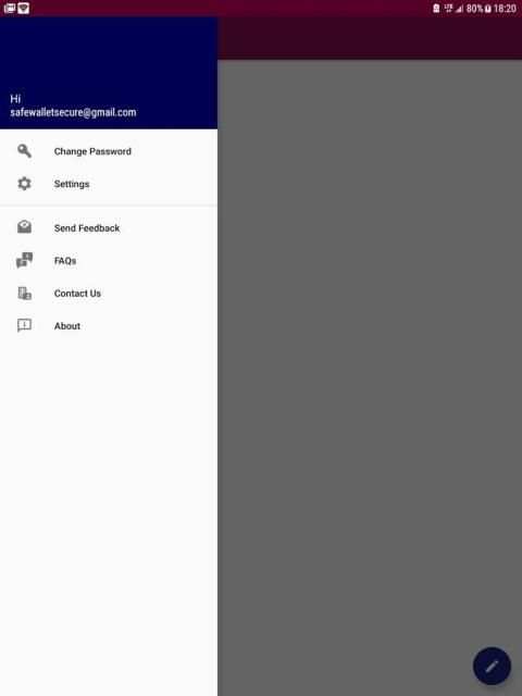 SafeWallet - One 4 All Password Manager screenshot 2