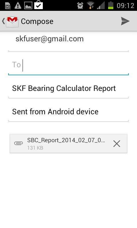 SKF Bearing Calculator скриншот 12