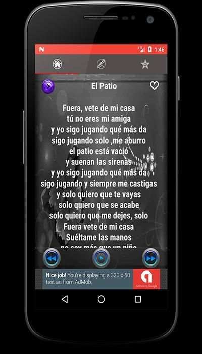 Musica Pablo López - El Patio screenshot 1