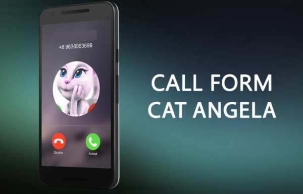 Fake Call From Talking Cat Angela Free Prank 2017 screenshot 2