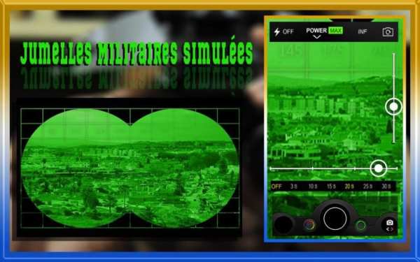 Binoculars Night Camera vision Photo & Video HD screenshot 1