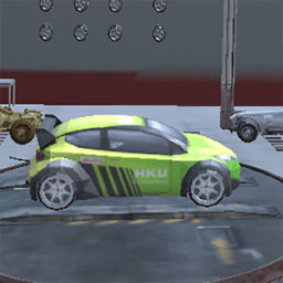 ikon Mountain Climb Racing Car Driver