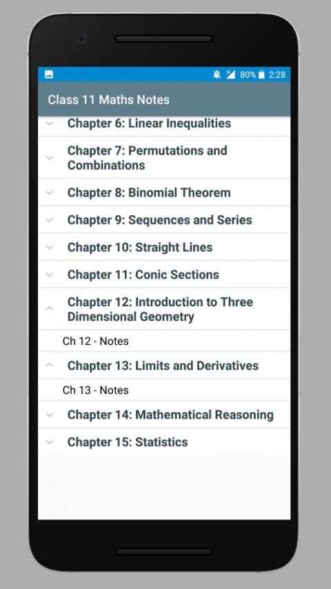 Class 11 Maths Notes скриншот 4
