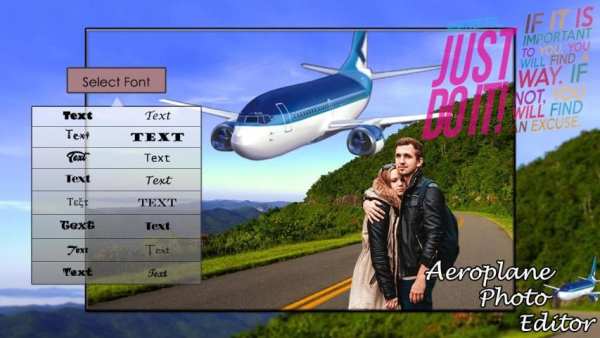 Aeroplane Photo Editor screenshot 1