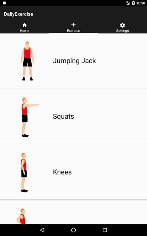 Daily Exercise स्क्रीनशॉट 6