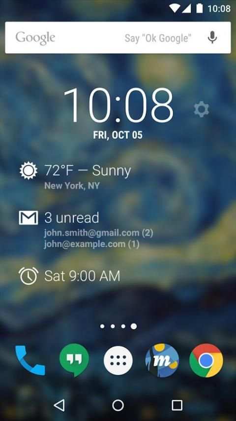 DashClock Widget 2 تصوير الشاشة