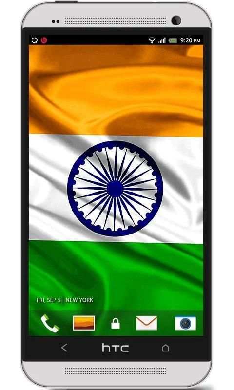 Indian Flag livefree wallpaper 4 تصوير الشاشة