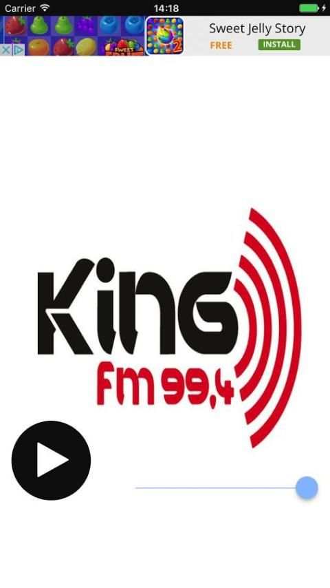 kingfm radio screenshot 2