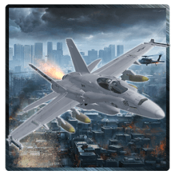 Fly F18 Jet Fighter Airplane Attack Game Free 3D icon