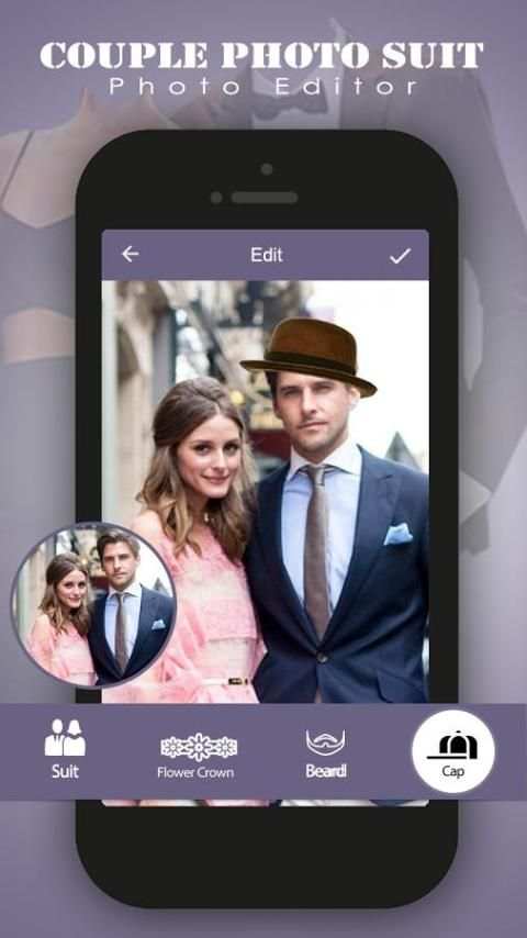 Couple Suit Photo Editor 1 تصوير الشاشة