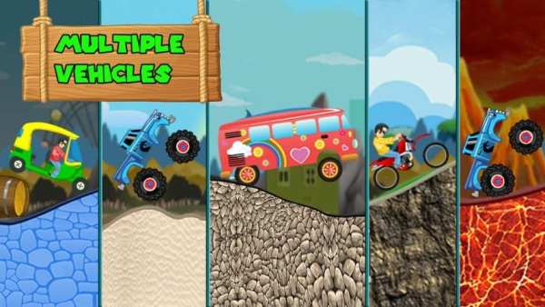 Monster Jumping Truck - Racing скриншот 4