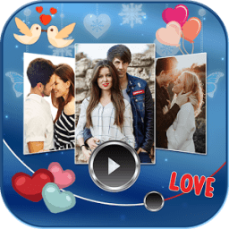 Romentic Image Video Maker With Song иконка