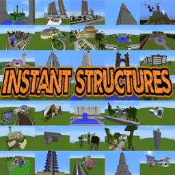 Instant Structures Mod for Minecraft 1.0