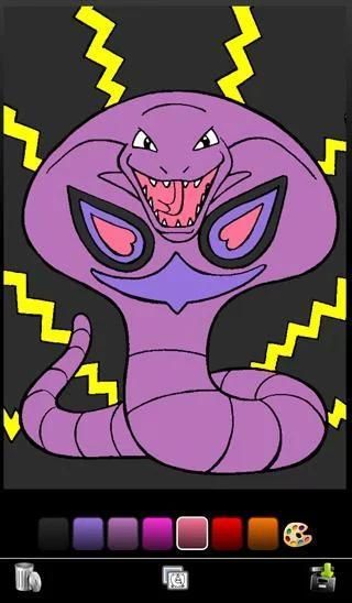 Color That Pokemon - Free Coloring Book App скриншот 4