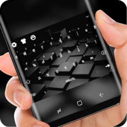 Black Cube Cool Keyboard for Huawei 10