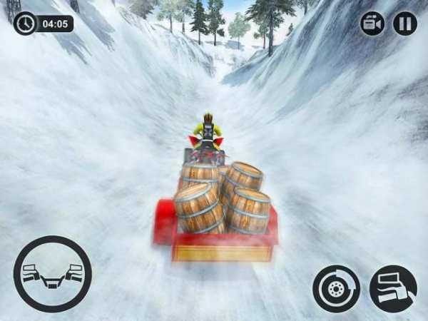 Offroad Quad Bike Cargo Delivery: ATV Rider Sim скриншот 4