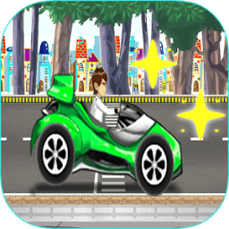Ben Alien Car Hill Racing 10 Maps आइकन