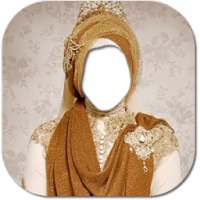 Hijab wedding photo frames 2017 on 9Apps