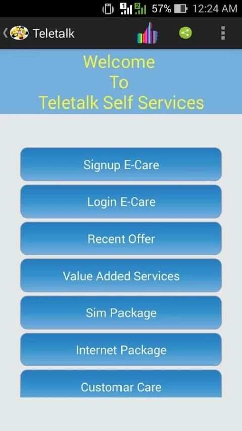 BD Sim Self Services screenshot 1