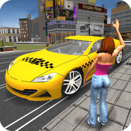 سيارة اجره محاكاة القيادة 3D أيقونة