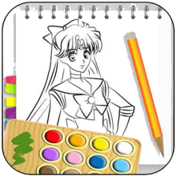 Learn to draw sailor moon иконка