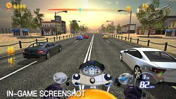 Real Motorcycle Racing скриншот 1
