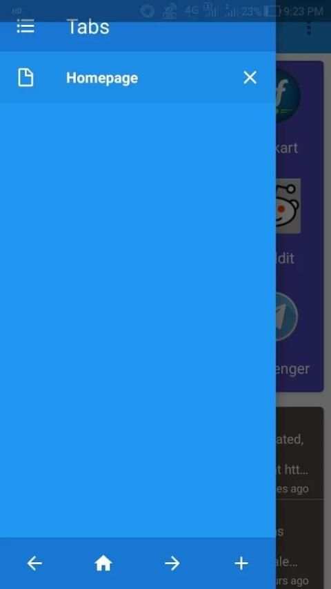 BlueWave Browser स्क्रीनशॉट 2