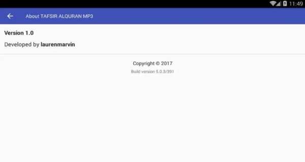 TAFSIR ALQURAN MP3 screenshot 1