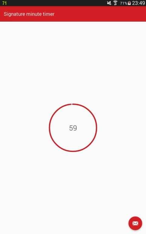 Signature minute timer 2 تصوير الشاشة