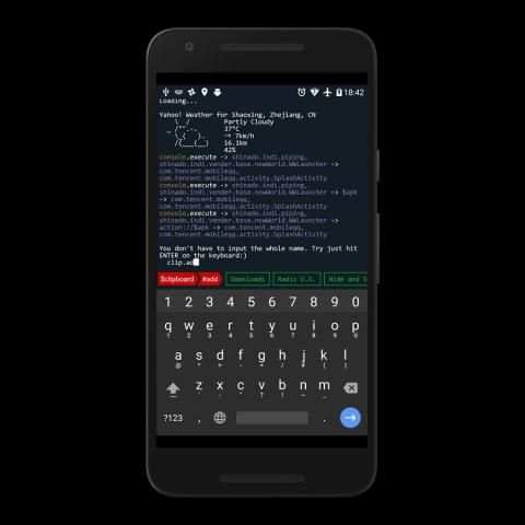 Aris - Terminal Launcher 2 تصوير الشاشة