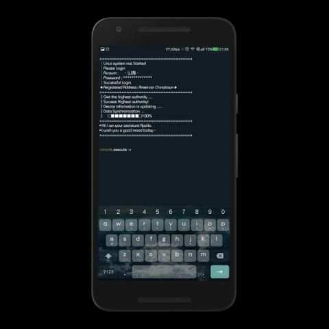 Aris - Terminal Launcher 5 تصوير الشاشة