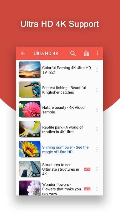 वीडियो प्लेयर में HD स्क्रीनशॉट 1